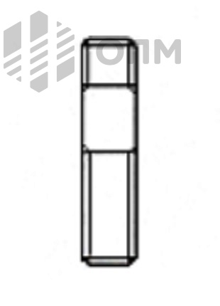 ГОСТ 22033-76 Шпилька с ввинчиваемым концом