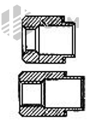 ОСТ 4Г 0.822.005 Втулка дистанционная резьбовая развальцовываемая