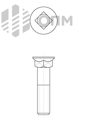 ГОСТ 7786-81 Болт лемешный