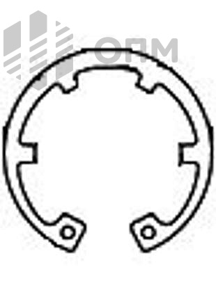 DIN 984 Кольцо стопорное эксцентрическое осевое внутреннее 