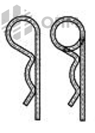 DIN 11024 Шплинт пружинный игольчатый