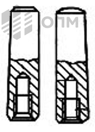  ГОСТ 9464-79 Штифт конический с внутренней резьбой