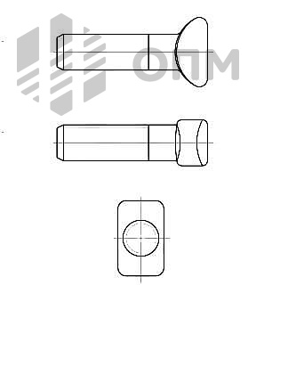 ГОСТ 16016-79 Болт клеммный