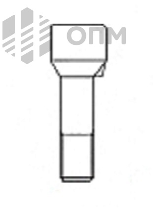 DIN 792 Болт с потайной цилиндрической головкой и усом