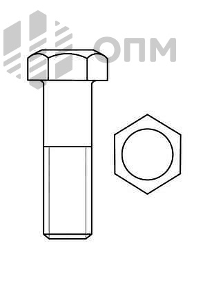 ГОСТ 7805-70 Болт с шестигранной головкой класса точности А
