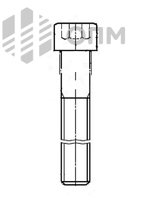 ГОСТ Р ИСО 12474-2012 Винт с цилиндрической головкой и шестигранным углублением под ключ с мелким шагом резьбы