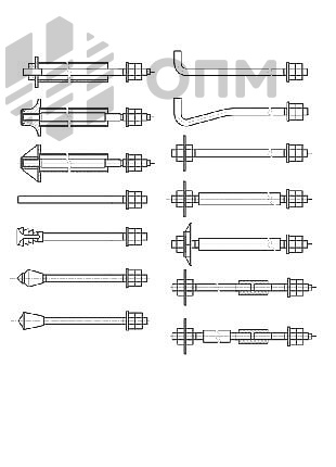 ГОСТ 24379.1-80 Фундаментный болт