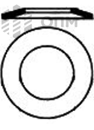 ОПМ 104043 Шайба пружинная коническая