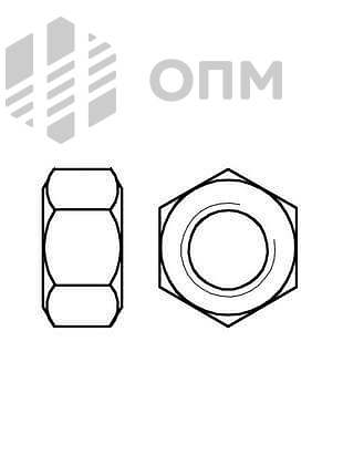 ГОСТ 10608-72 Гайка