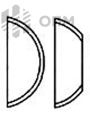 ГОСТ 24071-97 Шпонка сегментная