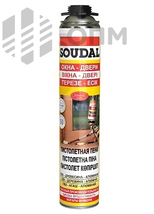 ОПМ 275005 Пистолетная монтажная пена SOUDAL