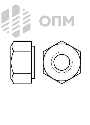 ГОСТ 10495-80 Гайка шестигранная для фланцевых соединений