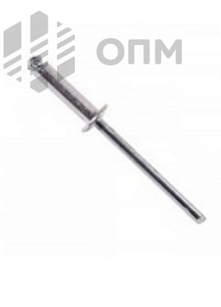 ОПМ 109006 Заклепка вытяжная лепестковая с плоской головкой