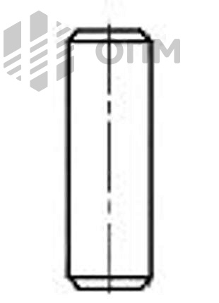  ГОСТ 3128-70 Штифт цилиндрический незакаленный