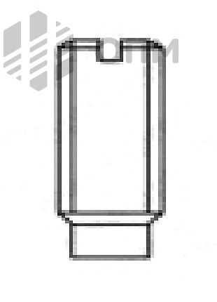 DIN 417 Винт установочный с прямым шлицем
