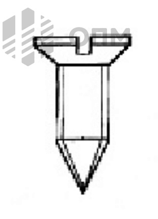 ГОСТ 1145-80 Шуруп с потайной головкой