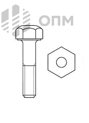 ГОСТ 11674-75 Болт башмачный