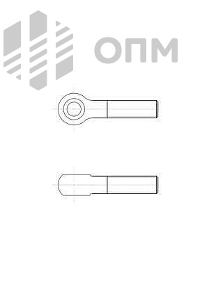 ГОСТ 3033-79 Болт откидной
