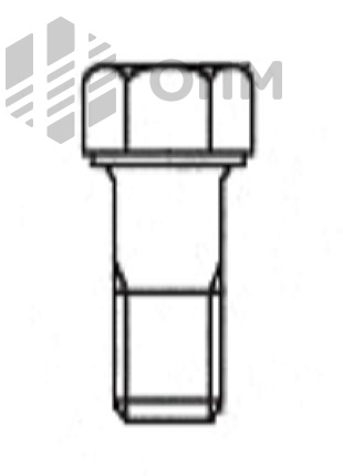  ISO 4014 Болт с шестигранной головкой, класс А (аналог DIN 931)