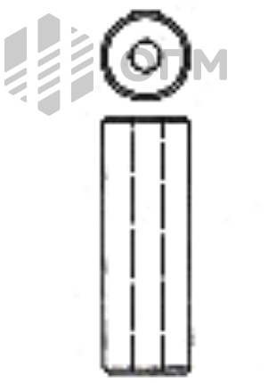 ОПМ 773046 Стойка круглая со сквозным гладким отверстием