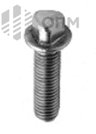 ОПМ 102003 Болт антивандальный с трёхгранной головкой и буртиком