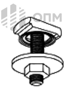 ОПМ 102057 Болт для профиля размером 41/41 и 41/21