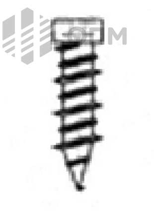 ОПМ 206032 Саморез для крепления деревянных оконных рам, с уменьшенной цилиндрической головкой, шлиц Torx T-25