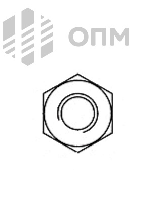 ISO 4032 Гайка шестигранная