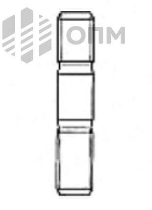 DIN 940 Шпилька с ввинчиваемым концом длиной 2,5 d