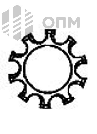 ГОСТ 10463-81 Шайба стопорная зубчатая