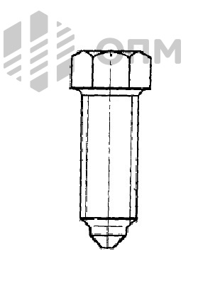 ГОСТ 1483-84 Винт установочный с шестигранной головкой и ступенчатым концом с конусом, класс точности A и B