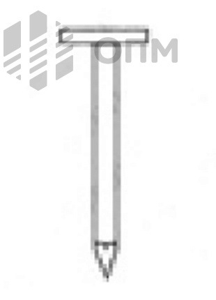 DIN 1160 Гвоздь толевый