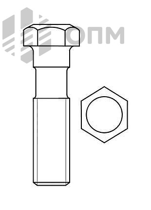 ГОСТ 7811-70 Болт с шестигранной уменьшенной головкой