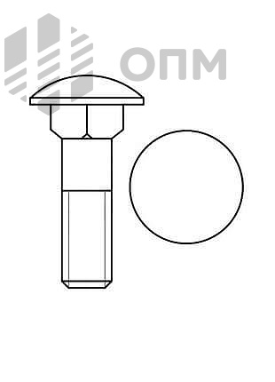 ГОСТ 7802-81 Болт с квадратным подголовком