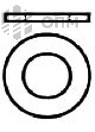ОПМ 104030 Шайба широкая с уменьшенной толщиной