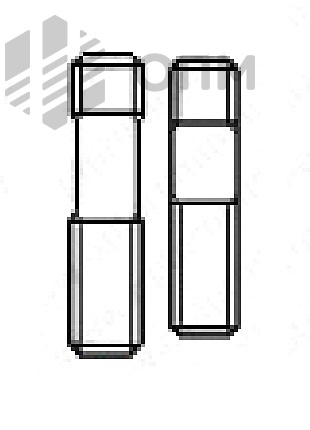 ГОСТ 22038-76 Шпилька с ввинчиваемым концом
