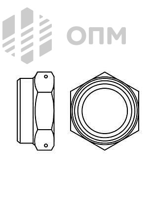 ГОСТ 16046-70 Гайка накидная