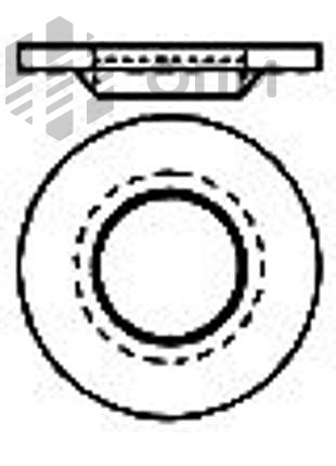 ОПМ 104045 Шайба для невыпадающих винтов и саморезов