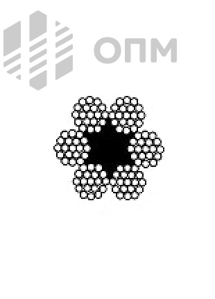 ГОСТ 3070-88 Канат стальной двойной свивки типа ТК