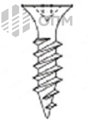 ОПМ 206039 Саморез для крепления гипсокартона к металлическим профилям