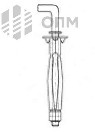 ОПМ 227020 Дюбель крюк металлический