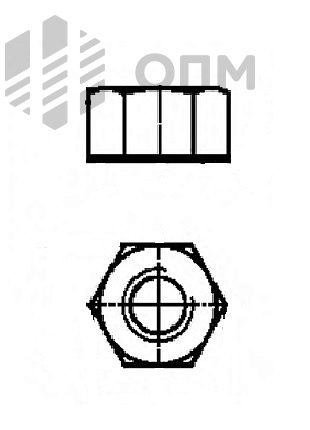 ГОСТ Р ИСО 4032-2014 Гайка шестигранная класса точности А и В