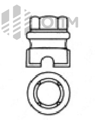 DIN 5586 Винт запорный