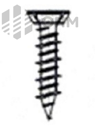 ОПМ 206031 Саморез для крепления металло-пластиковых окон, с потайной головкой 11 мм, шлиц Torx T-30