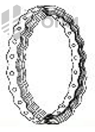 ОПМ 246027 Перфорированная лента волнистая для монтажа вентиляции LV