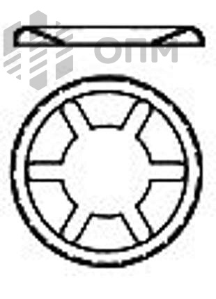 ОПМ 104011 Шайба Starlock / Quicklock