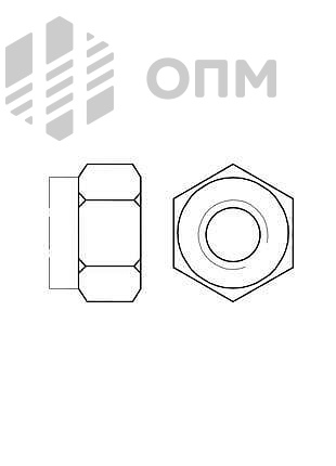 ГОСТ Р 50273-92 Гайка самостопорящаяся с неметаллической вставкой