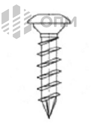 ОПМ 206027 Саморез Spax для деревянных стоек с полупотайной головкой, шлиц Torx plus, конец 4CUT, полная резьба