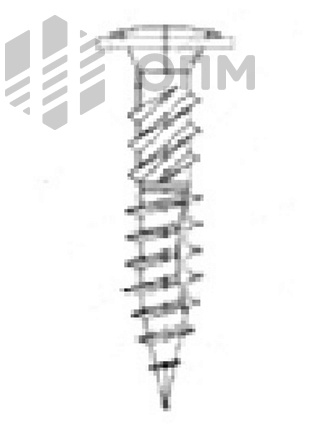 ОПМ 206016 Саморез конструкционный для дерева, тарельчатая головка со шлицем Torx