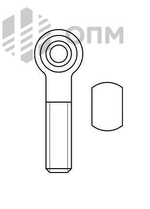 ГОСТ 14725-69 Болт откидной